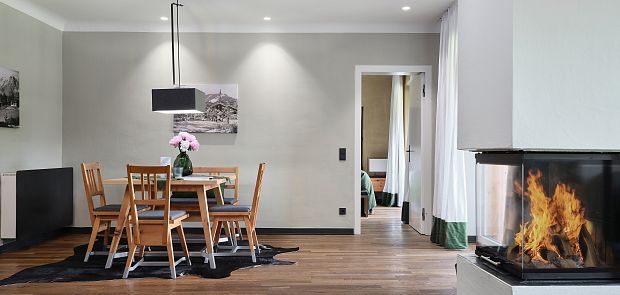 Essbereich in der Deluxe Residence