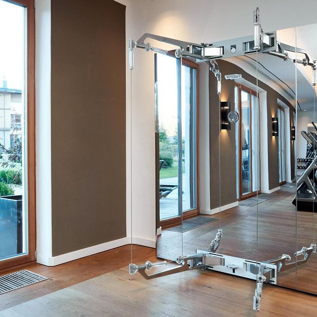 Bestens ausgestattete Fitnessarea