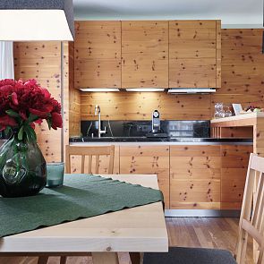 Küche in der Executive Residence